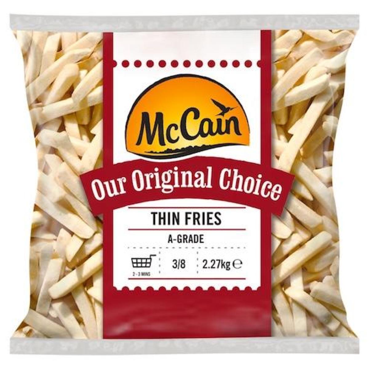 3/8 Thin Straight Cut Chips