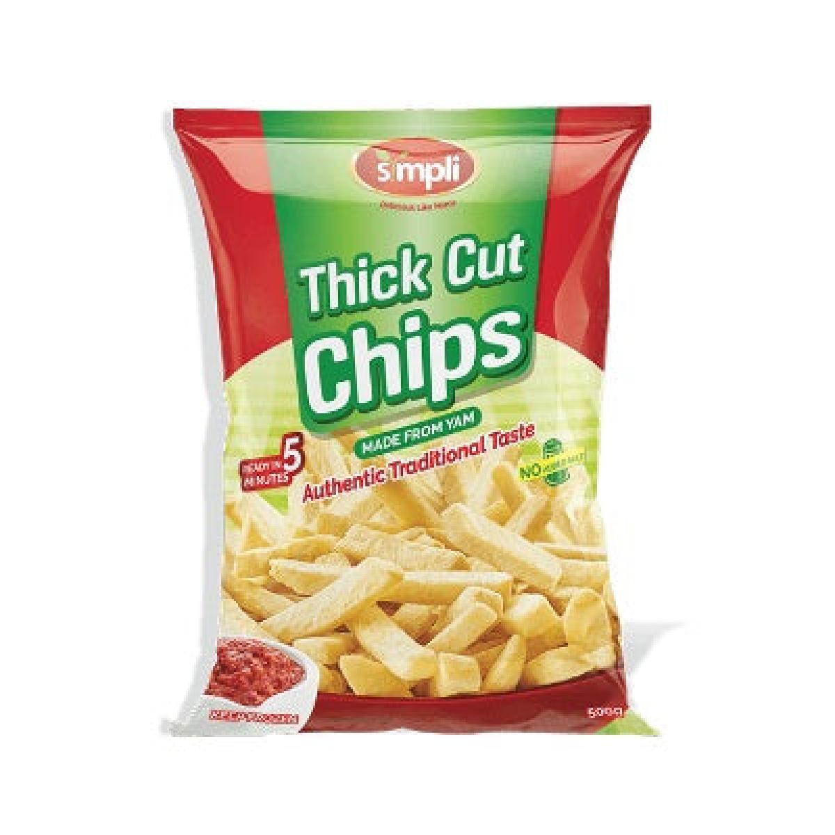 Thick Cut Yam Chips