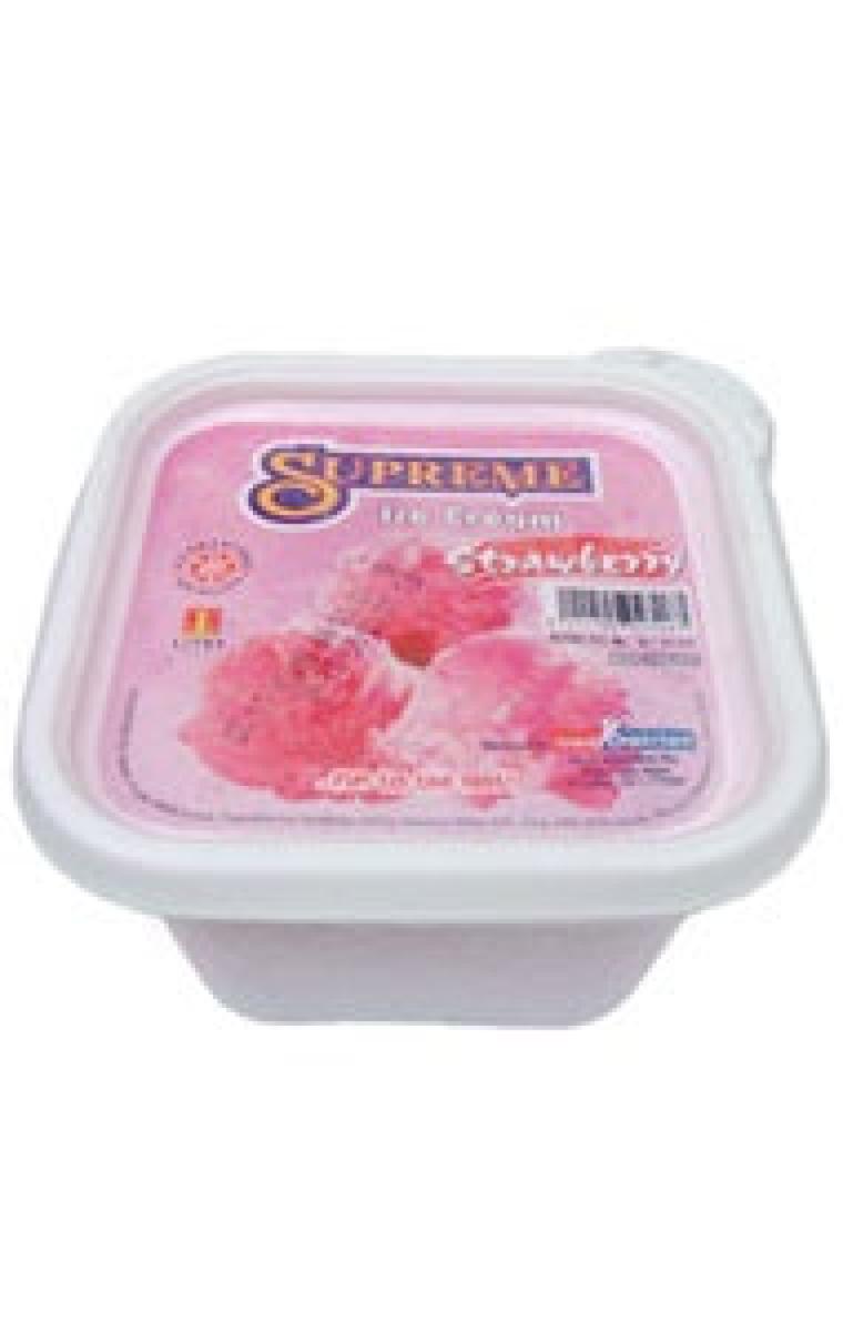 Ice Cream Vanilla & Strawberry