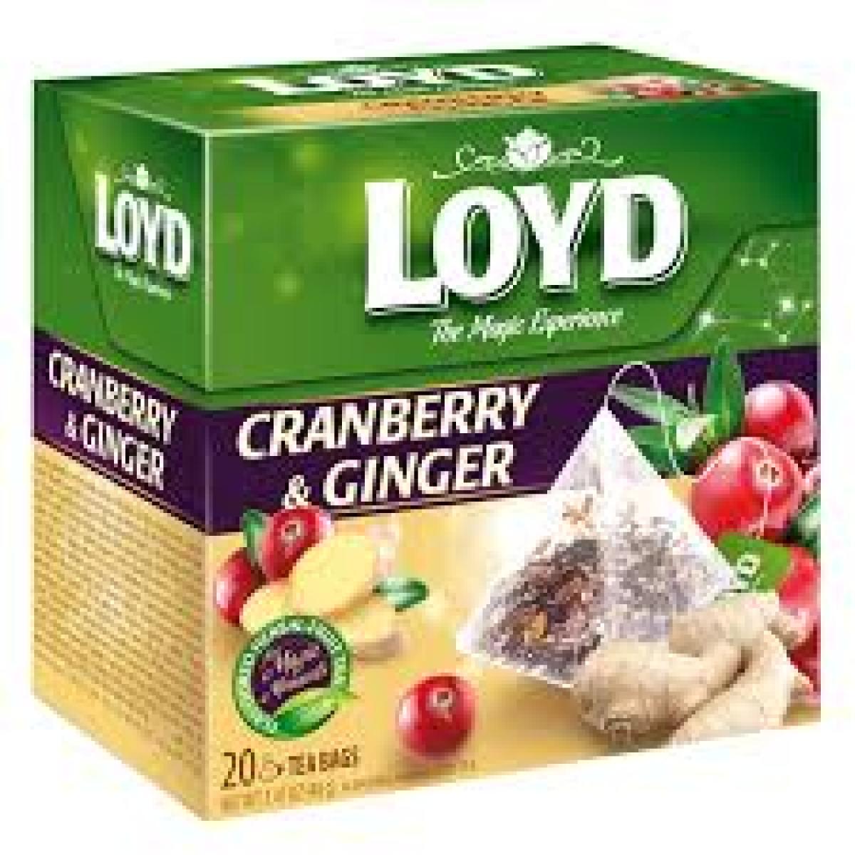 Cranberry & Ginger Tea