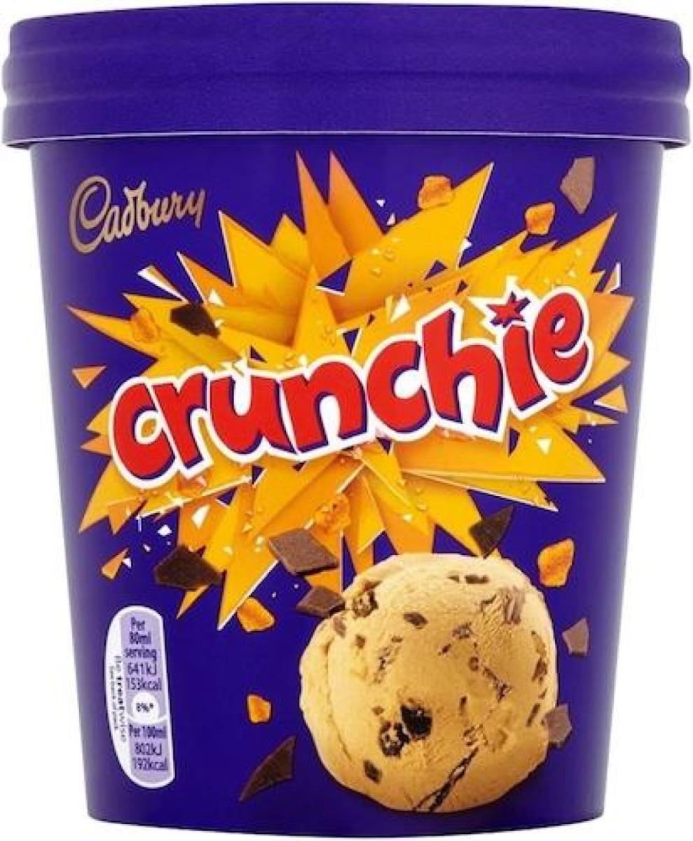 Cadbury Crunchie Ice Cream