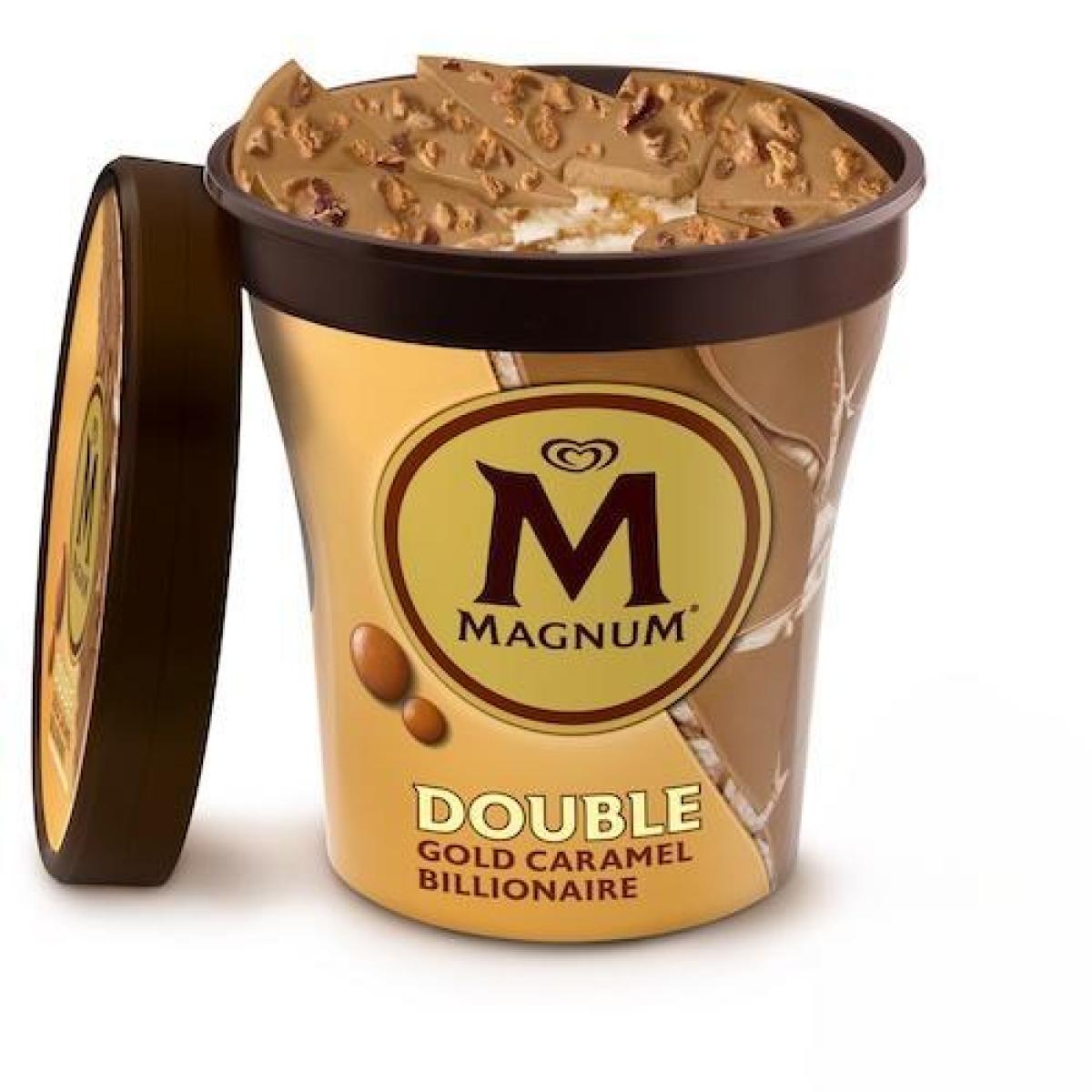 Ice Cream Double Gold Caramel Billionaire