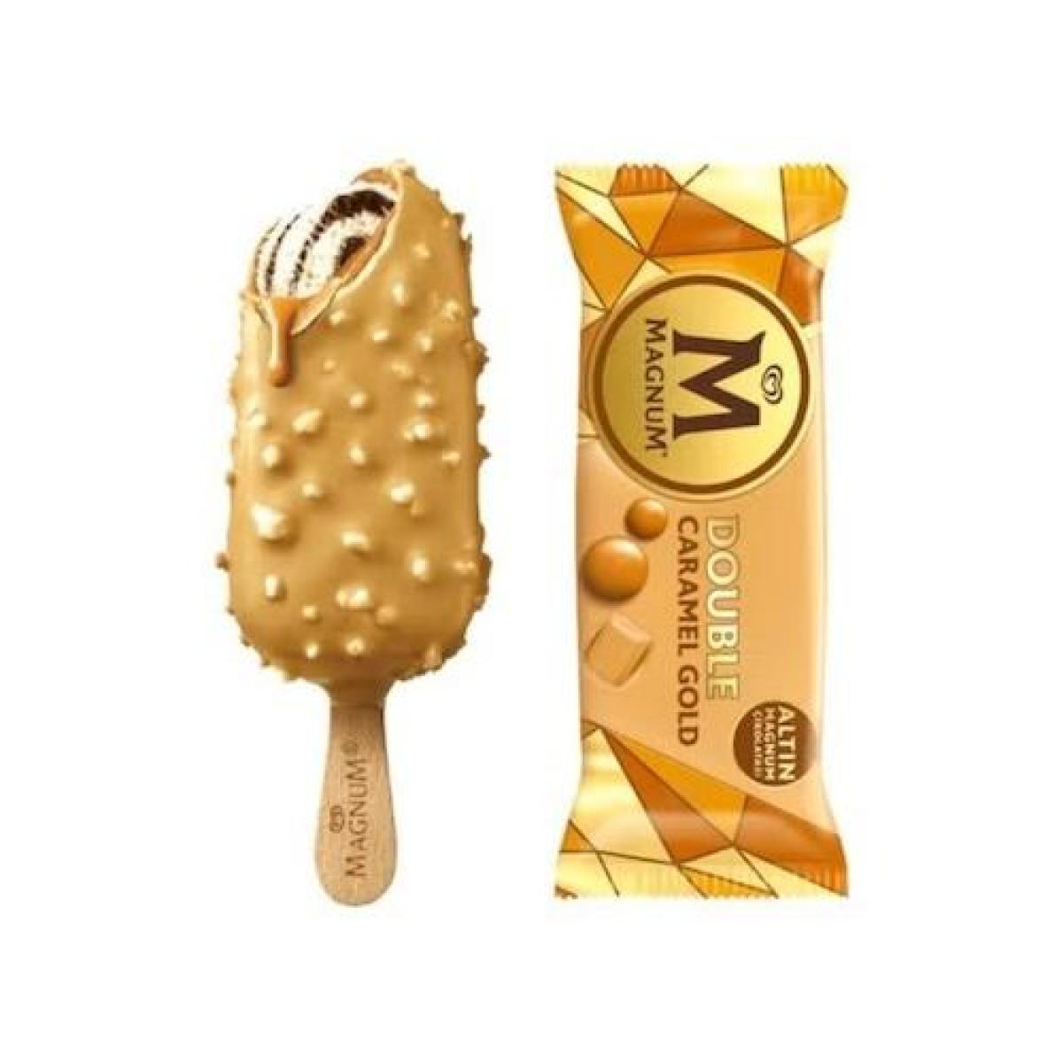Ice Cream Double Caramel Gold