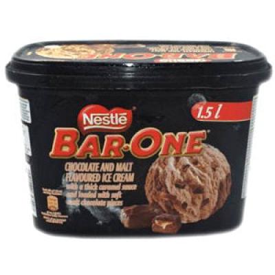 Nestle Bar One Choco & Malt Ice Cream