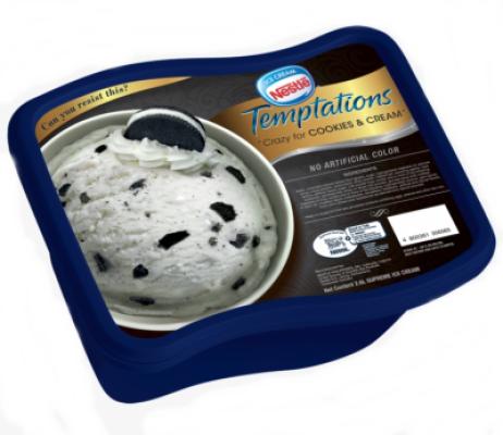 Nestle Temptations Ice Cream Cookies & Cream