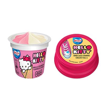 Ice Cream Hello Kitty Vanilla & Strawberry