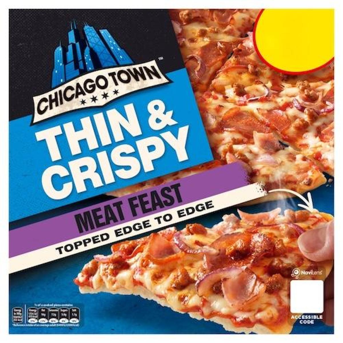 Pizza Thin & Crispy Meat Feast