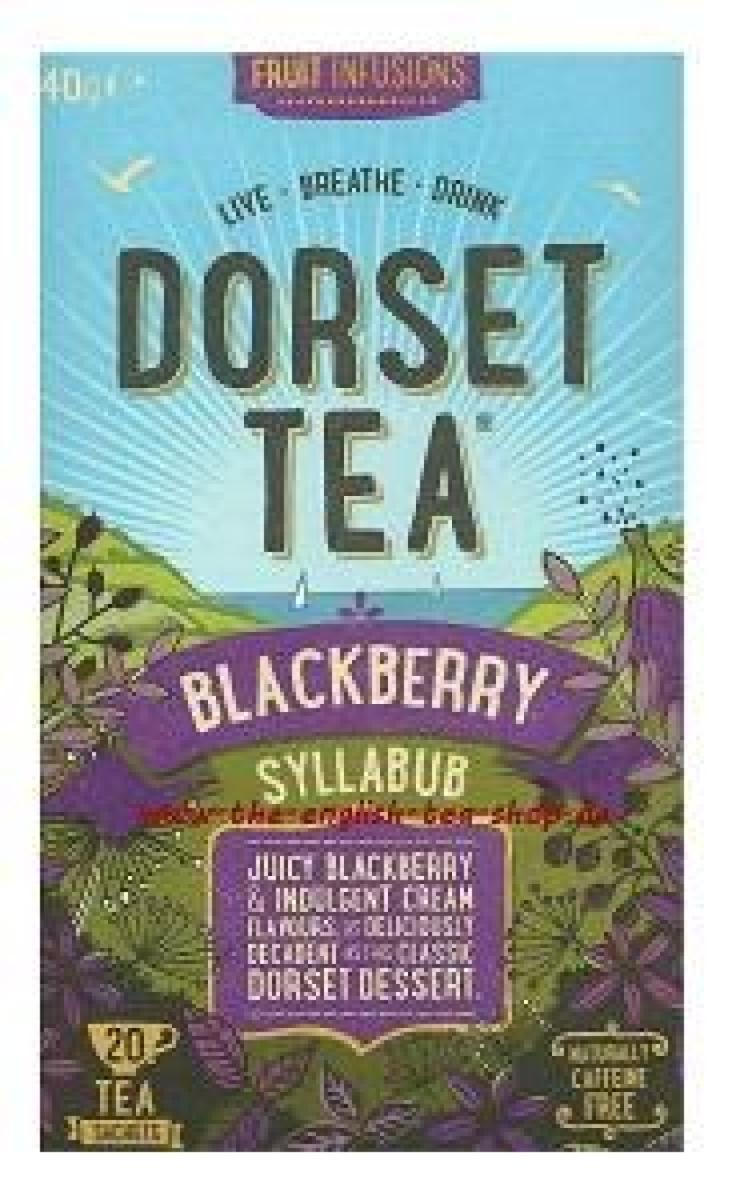 Tea Blackberry Syllabub