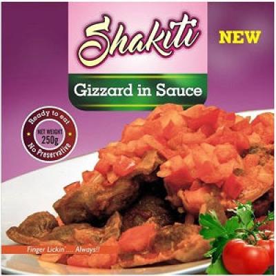Gizzard In Sauce