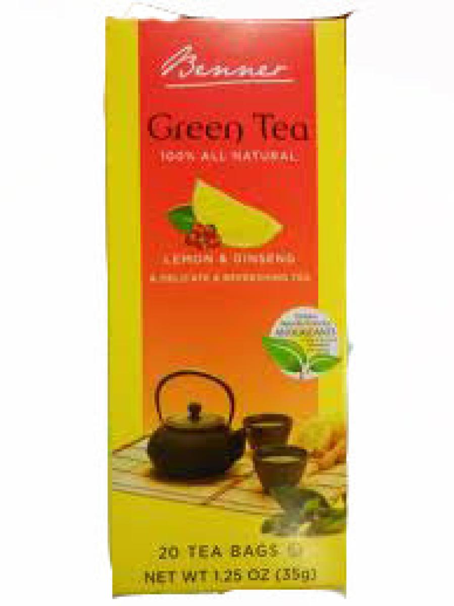 Green Tea Lemon & Ginseng