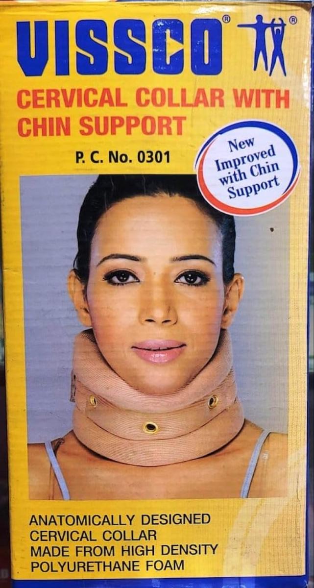Cervical Collar With Chin Support
