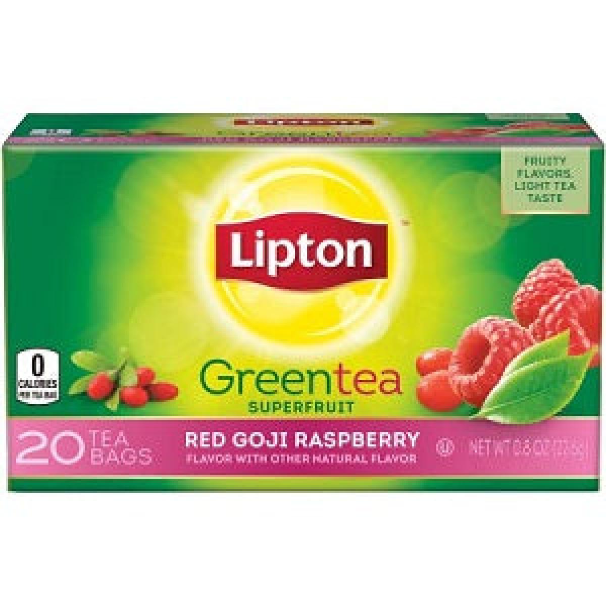 Green Tea Red Goji & Raspberry x20