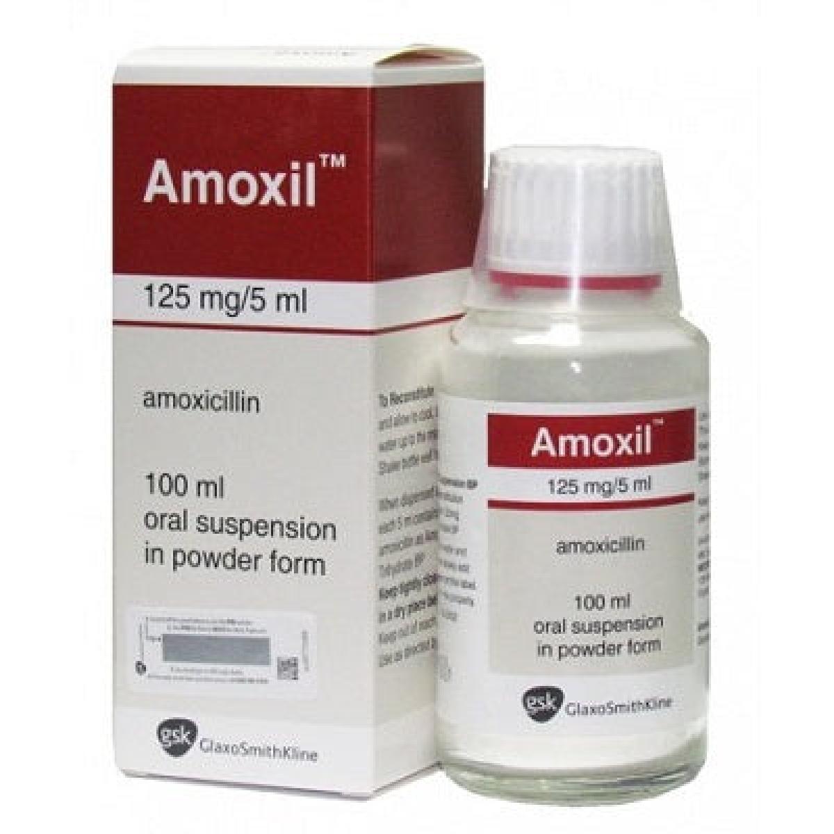 Amoxicillin 125 mg/5 ml