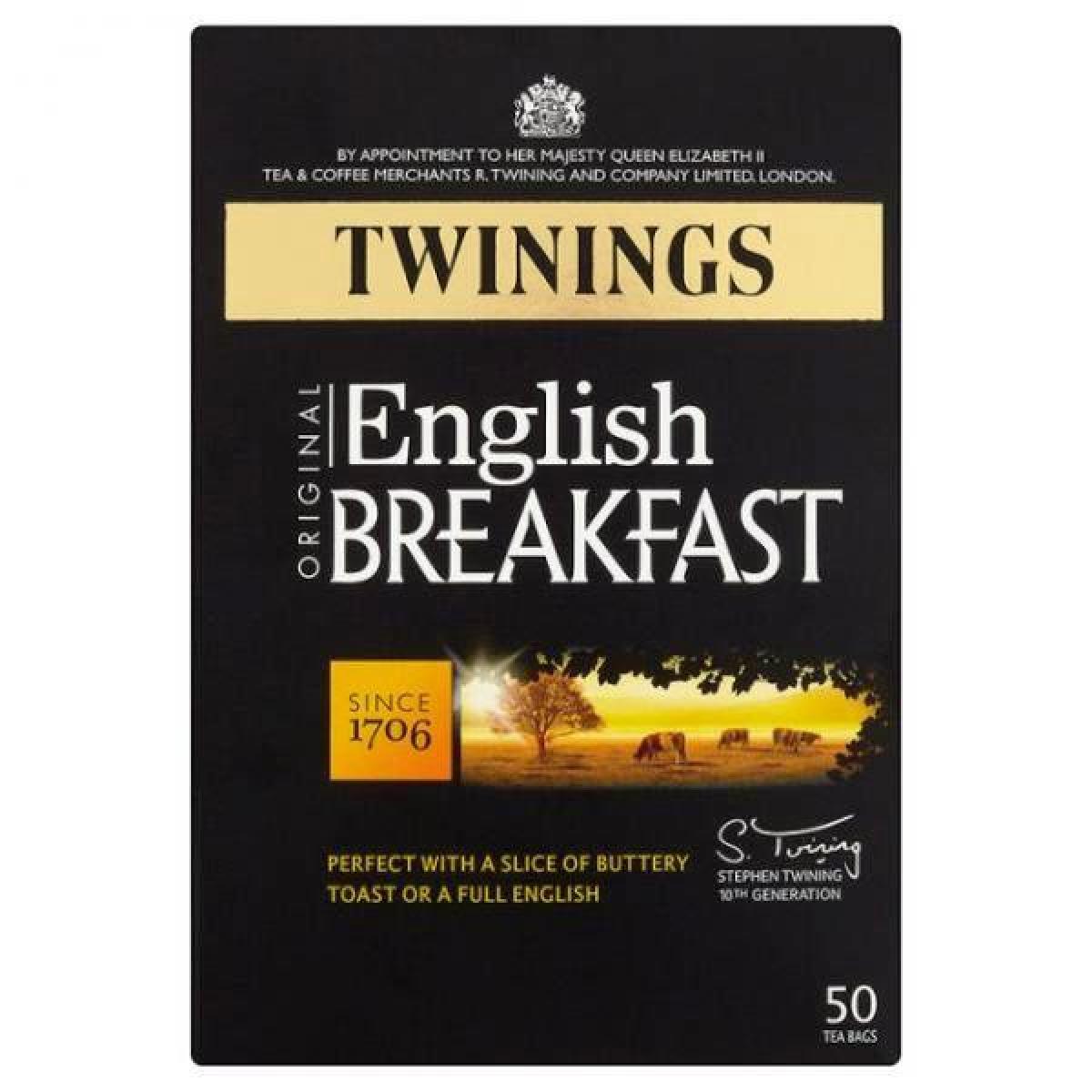 English Breakfast Tea 125 g x50 x4
