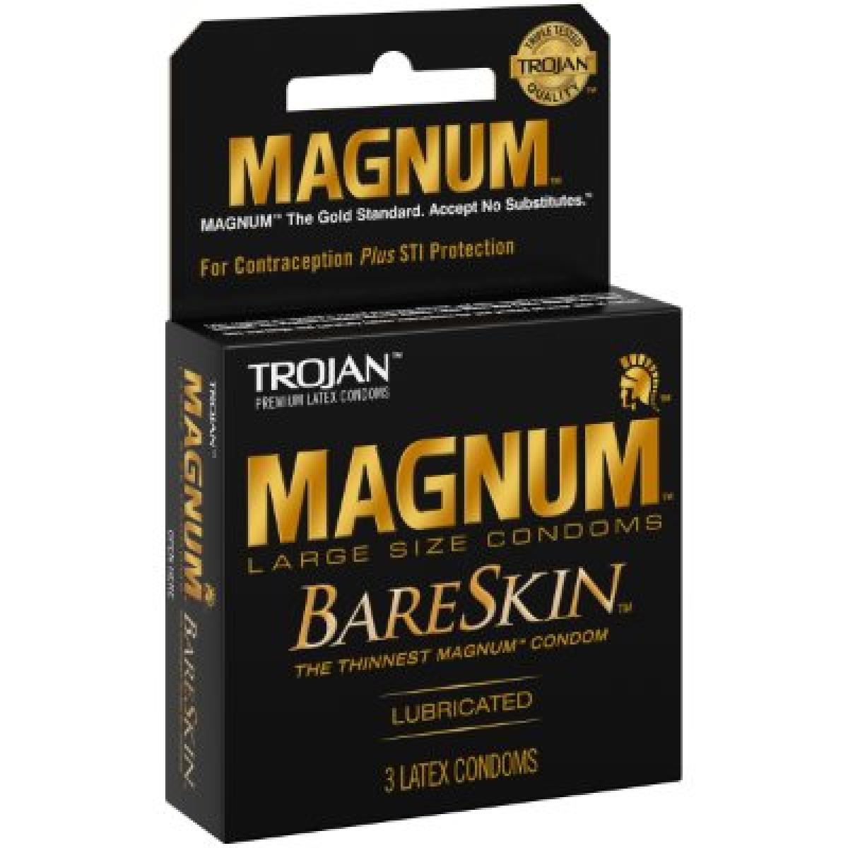 Magnum Bare Skin 3 Condoms