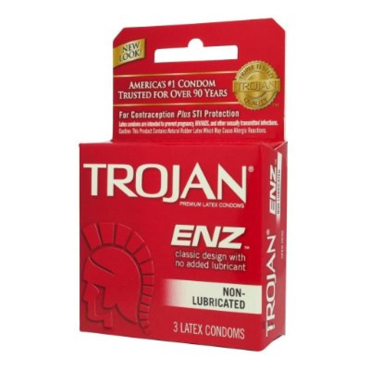 ENZ Non-Lubricated 3 Condoms