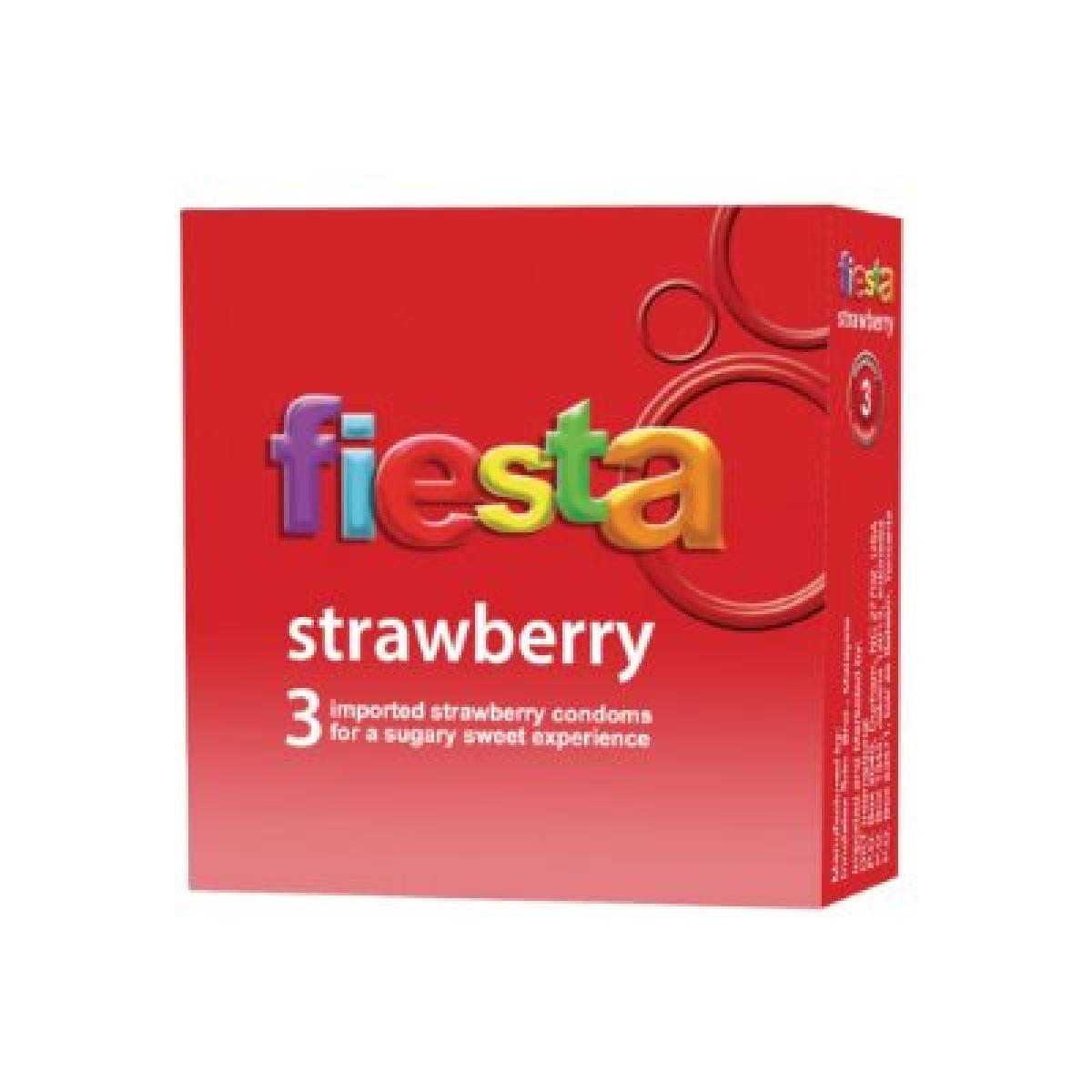 Strawberry 3 Condoms