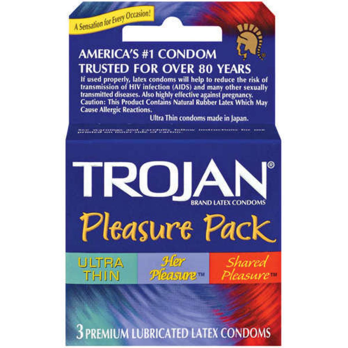 Pleasure Pack 3 Condoms
