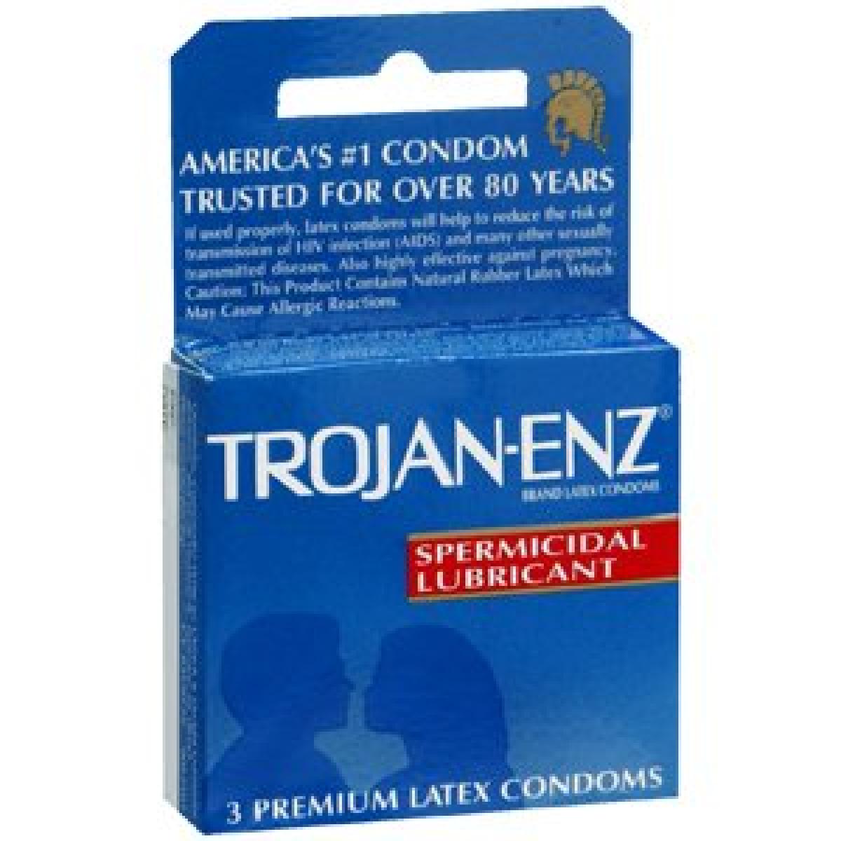 ENZ Spermicidal Lubricant 3 Condoms