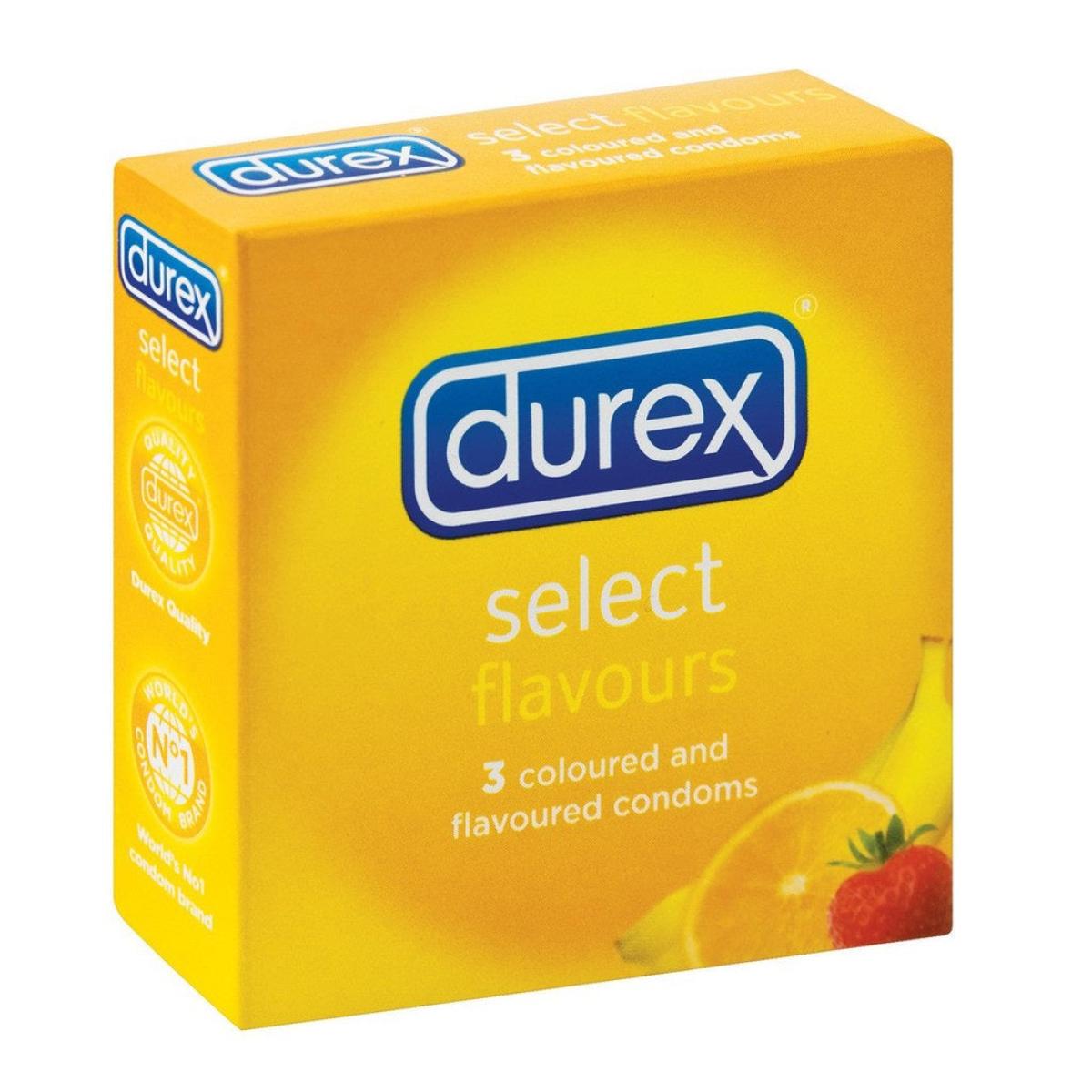 Select 3 Condoms (Banana, Orange, Strawberry)
