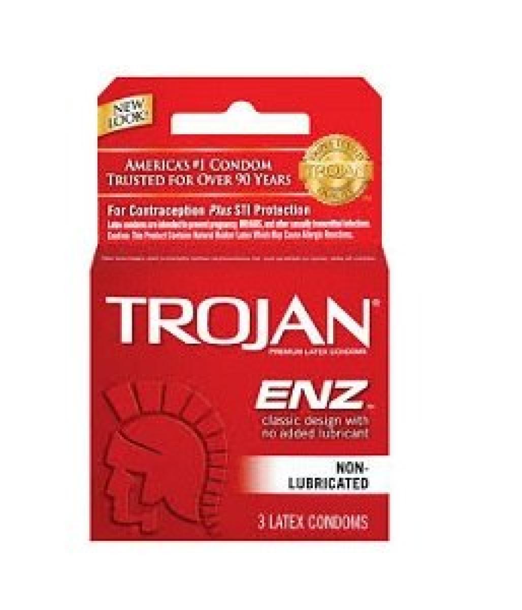 ENZ Non-Lubricated Latex 3 Condoms