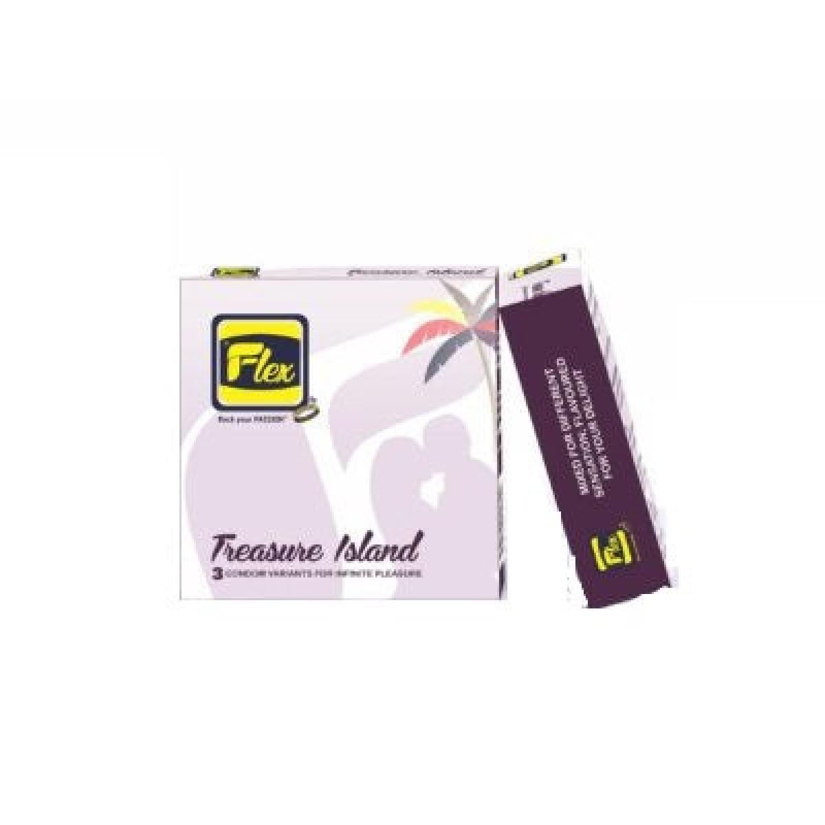 Flex Treasure Island 3 Condoms
