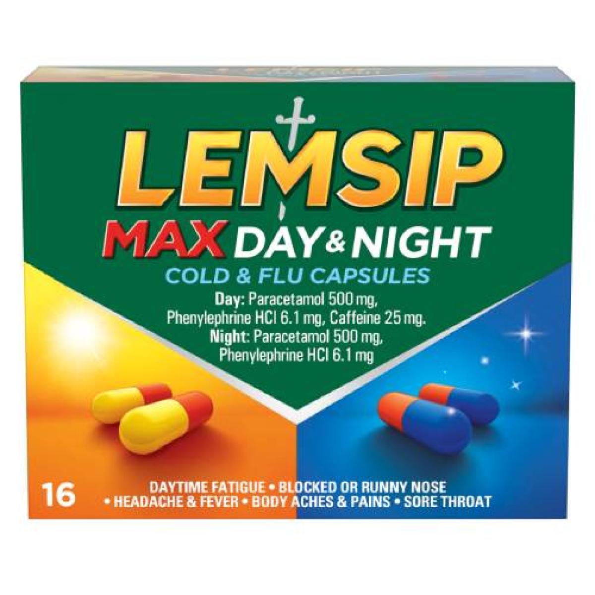 Max Cold & Flu Day & Night
