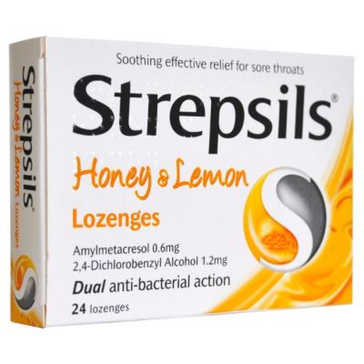 Honey & Lemon 24 Lozenges