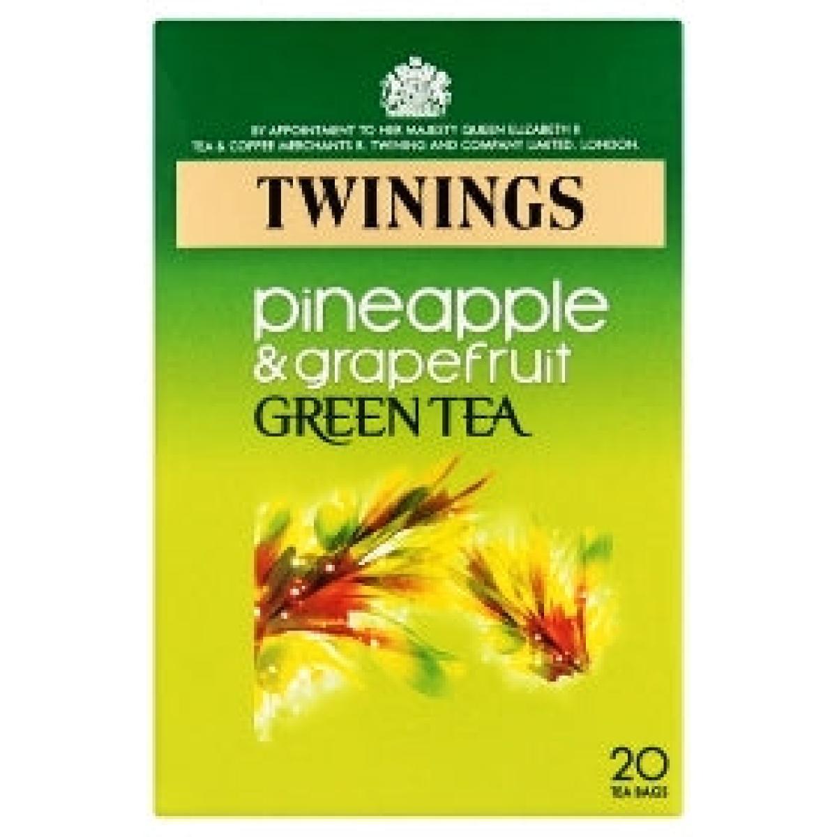 Green Tea Pineapple & Grapefruit 40 g x20 x4