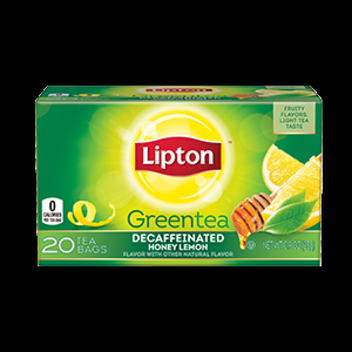 Green Tea Decaffeinated Honey & Lemon