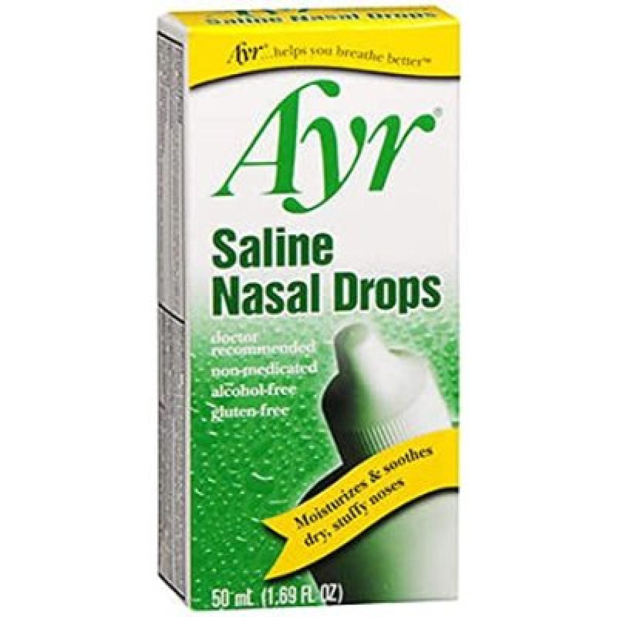Saline Nasal Drops