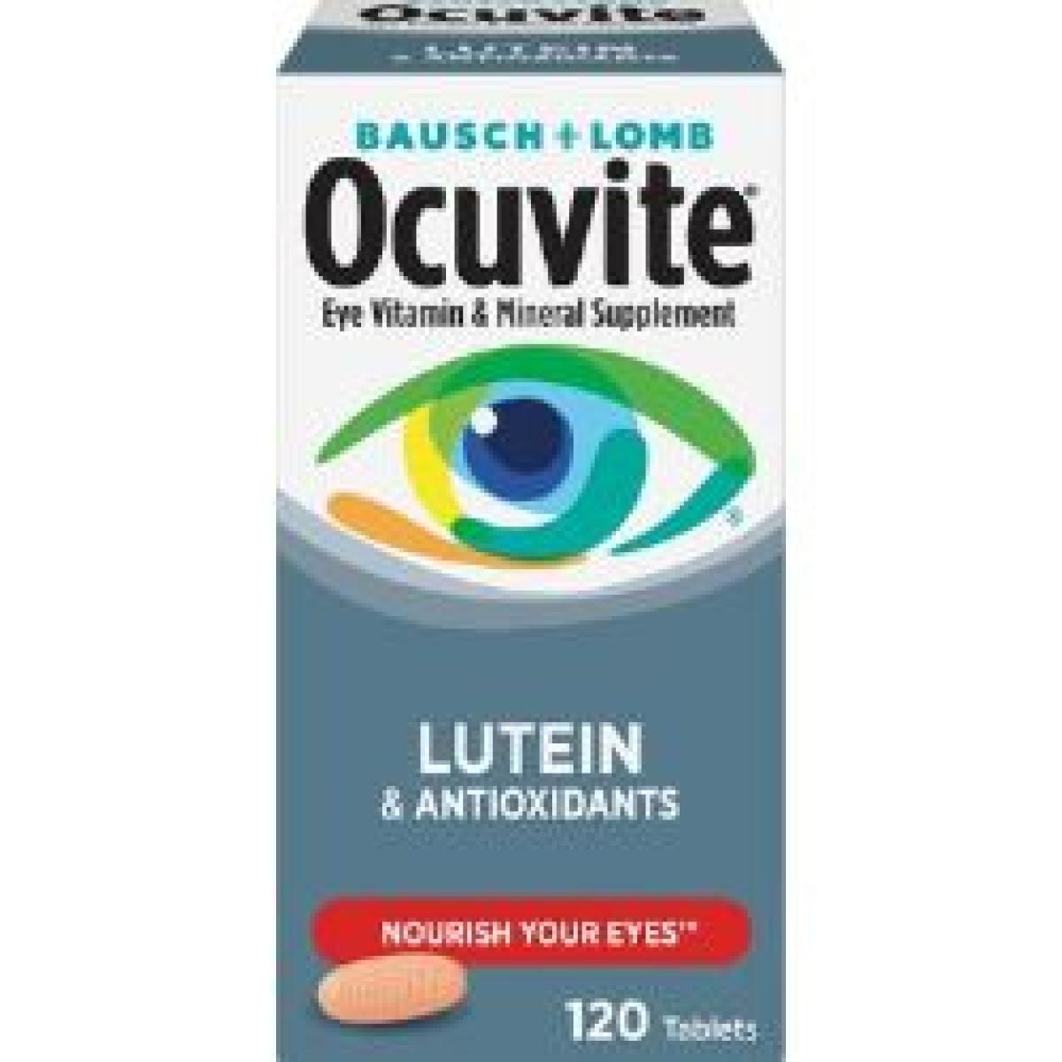 With Lutein Eye Vitamin & Mineral Supplement