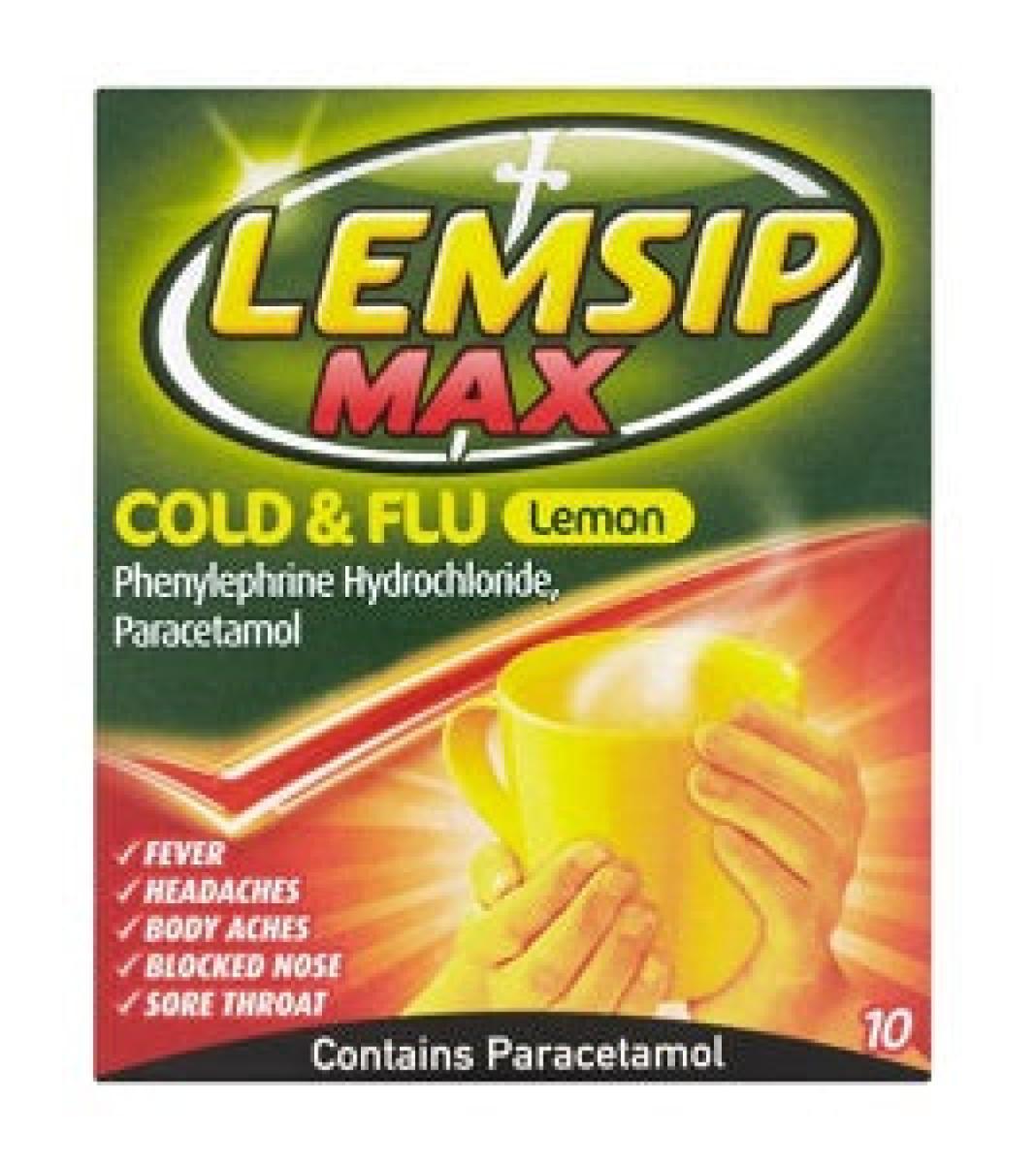 Max Cold & Flu Lemon