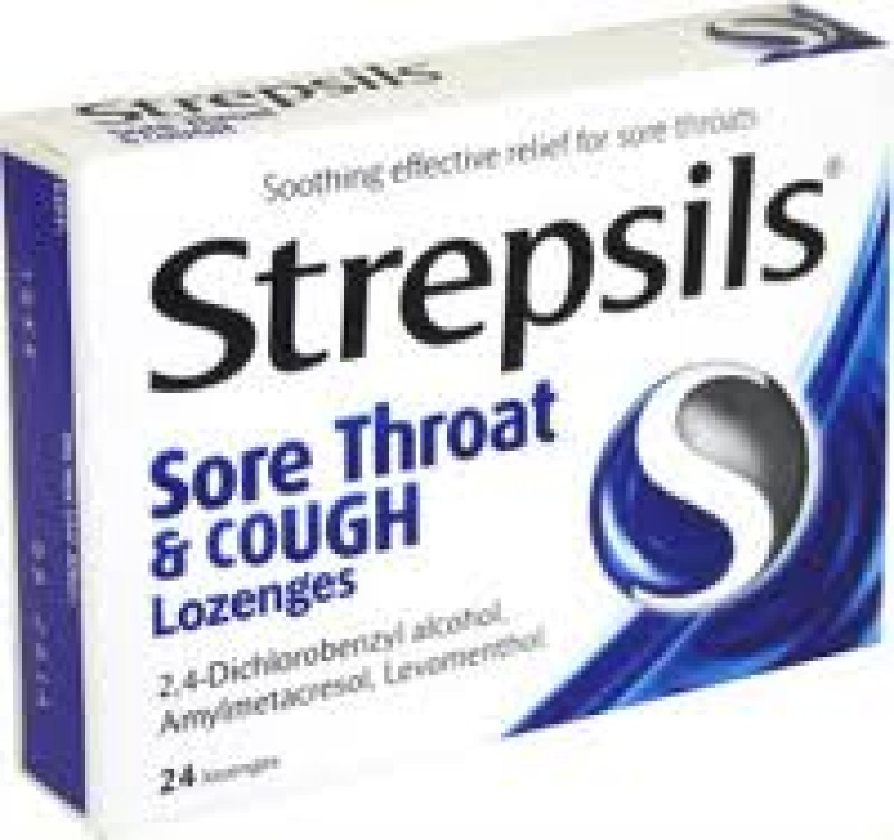Sore Throat & Cough 24 Lozenges