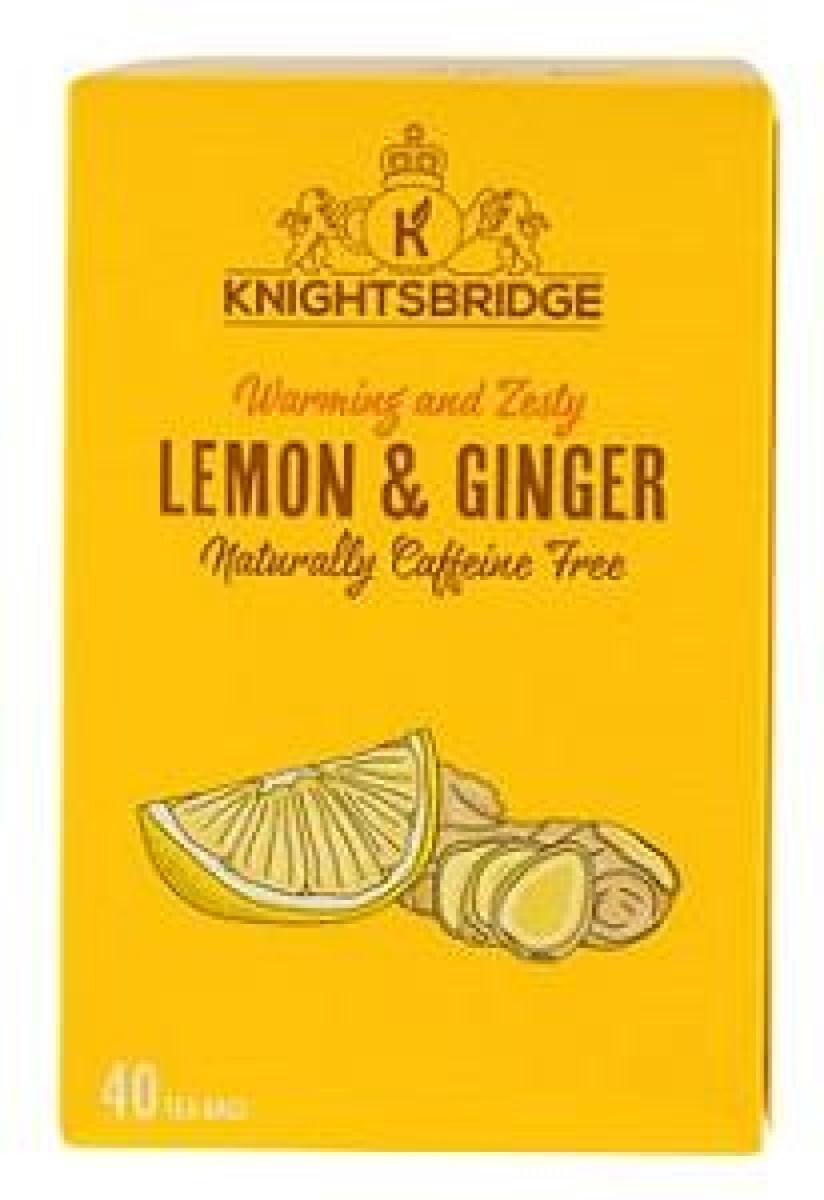 Lemon & Ginger Tea Caffeine-Free