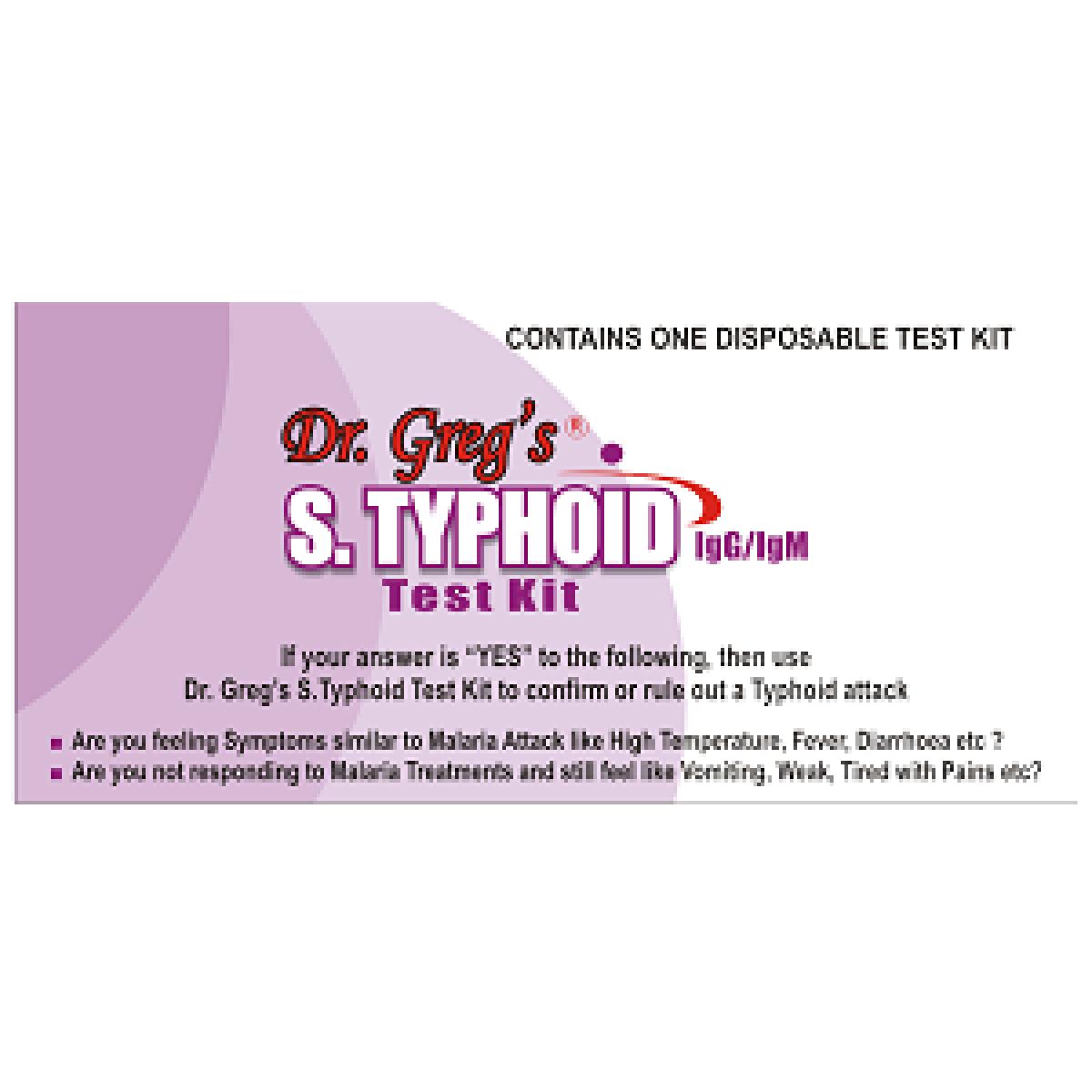 Typhoid Test Kit