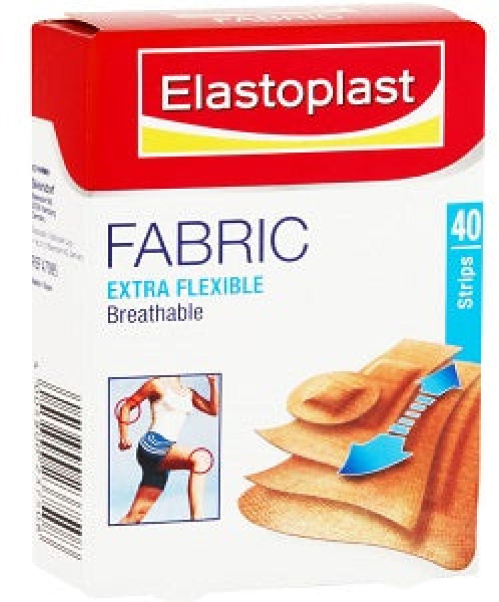 Anti-Bacterial Fabric Plaster 40 Strips