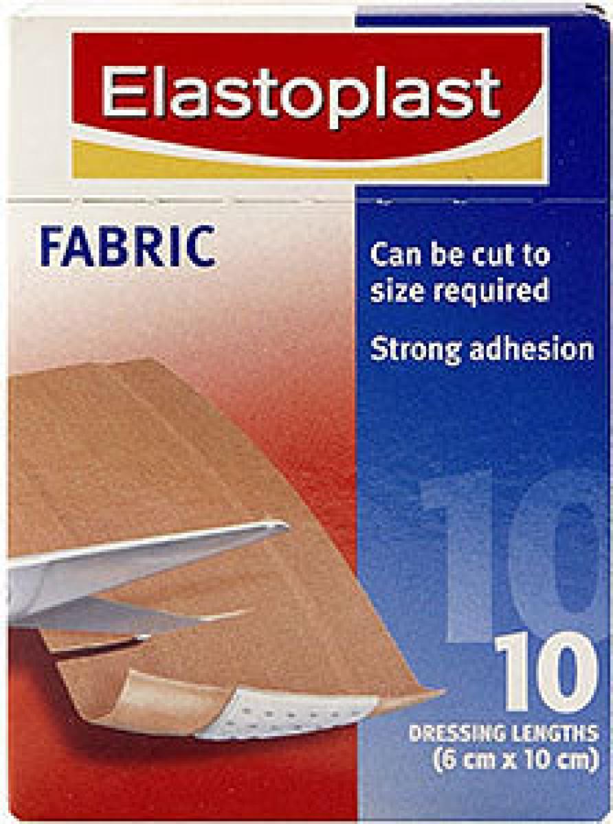 Anti-Bacterial Fabric Plaster 10 Strips