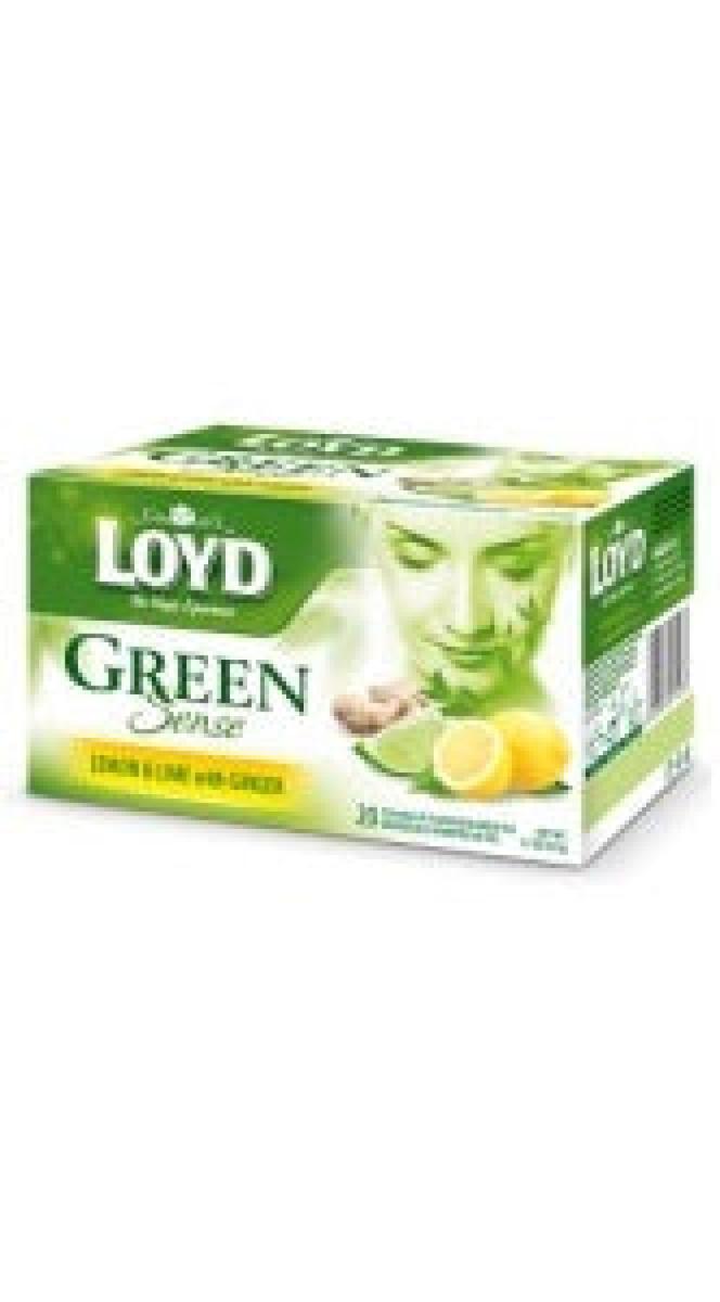 Green Sense Lemon & Lime With Ginger Flavour