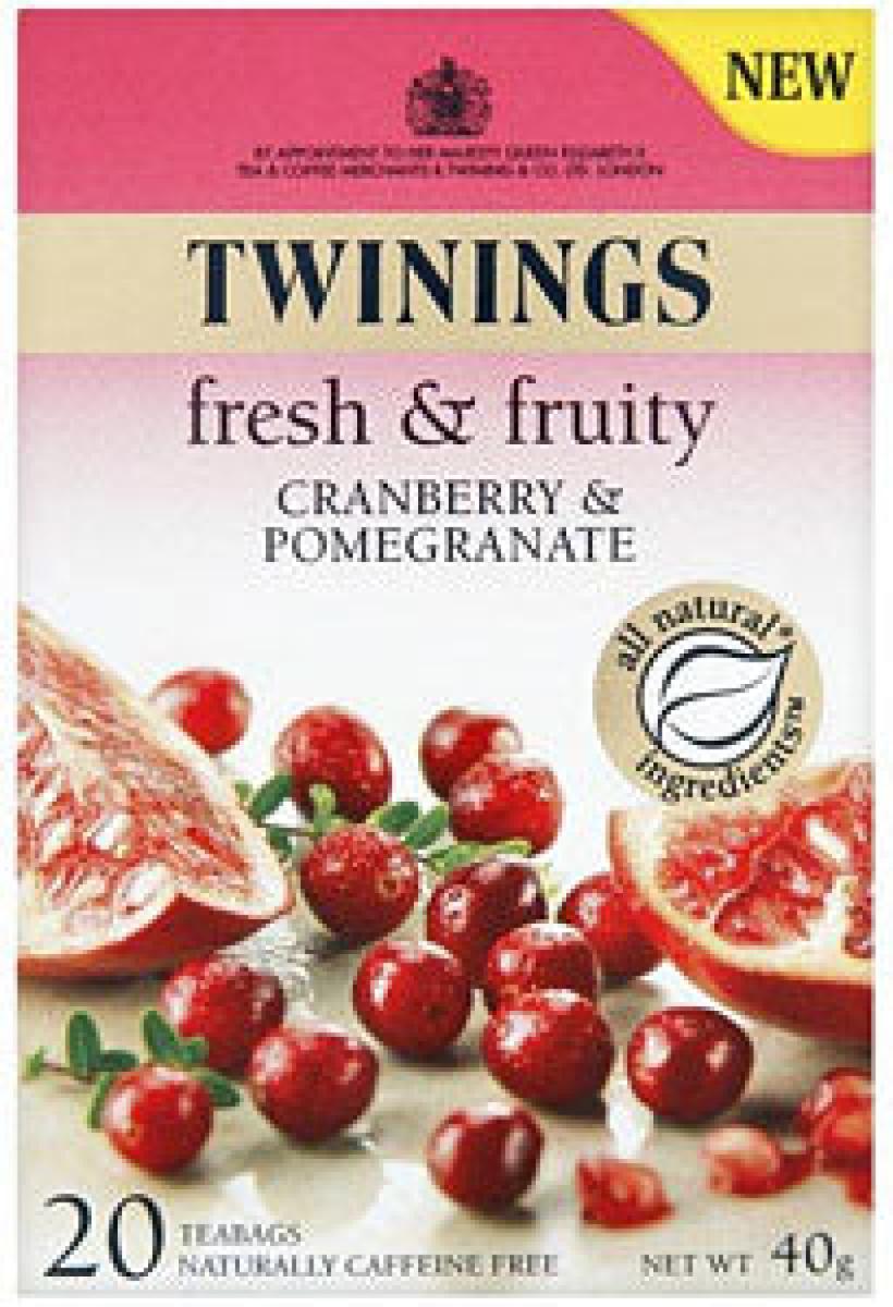 Fresh & Fruity Pomegranate & Raspberry 40 g x20 x4