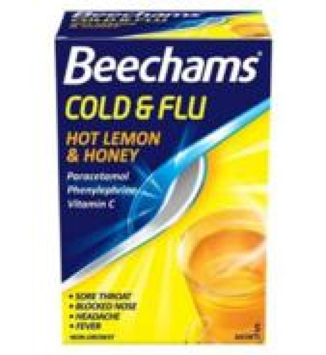 Cold & Flu Hot Lemon & Honey Paracetamol