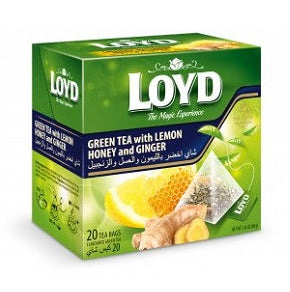 Green Tea Lemon & Honey With Ginger Flavour Fruit Tea