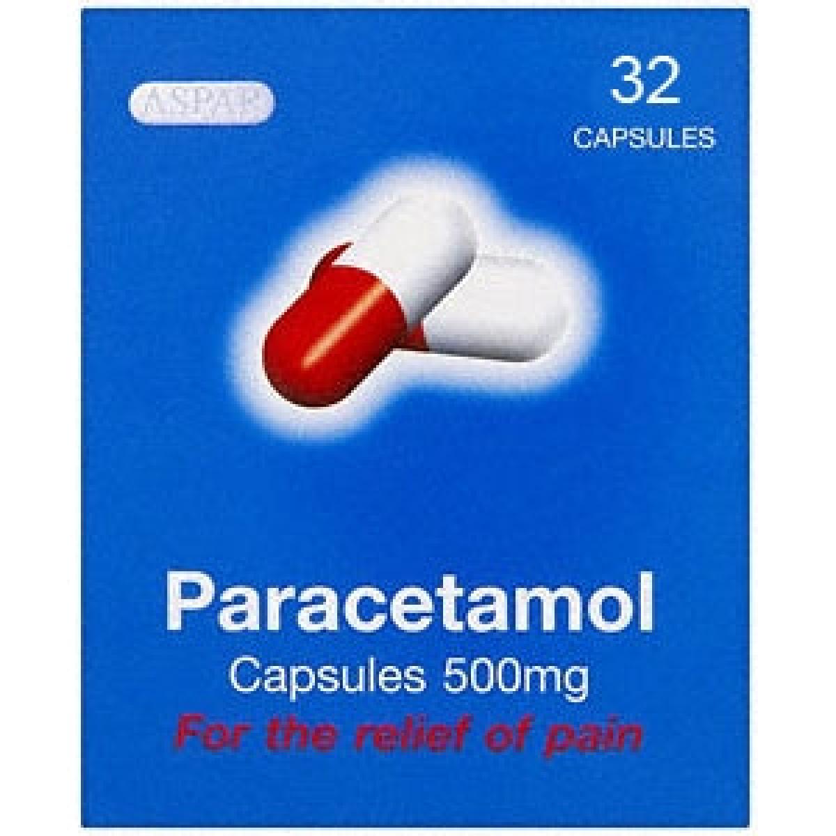 Paracetamol 500 mg 32 Caplets