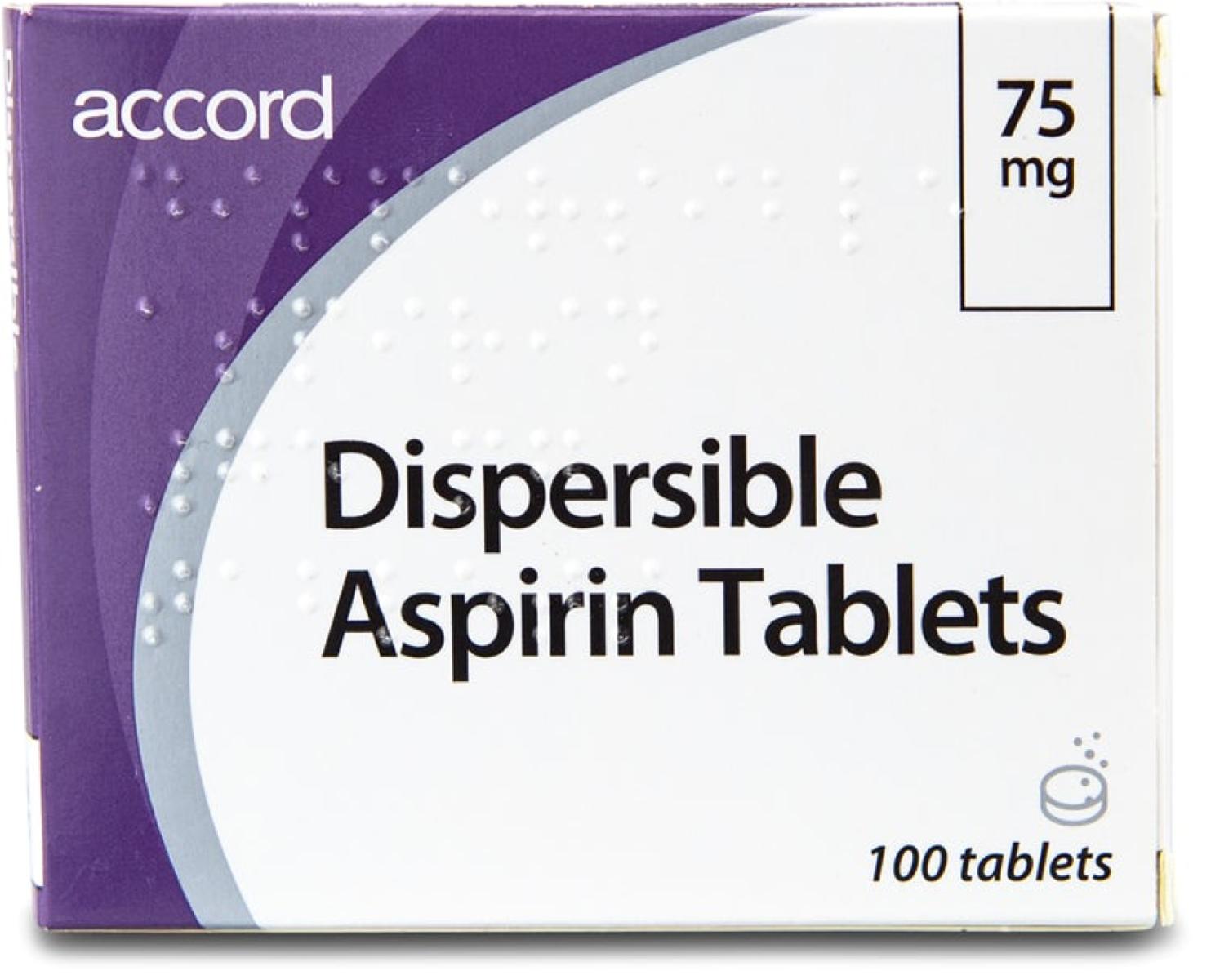 Dispersible Aspirin 75 mg