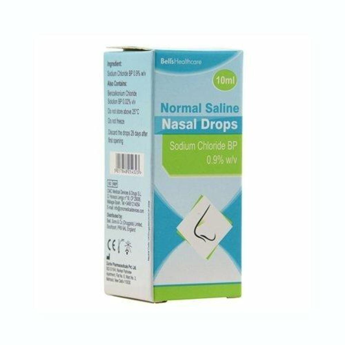 Normal Saline Nasal Drops