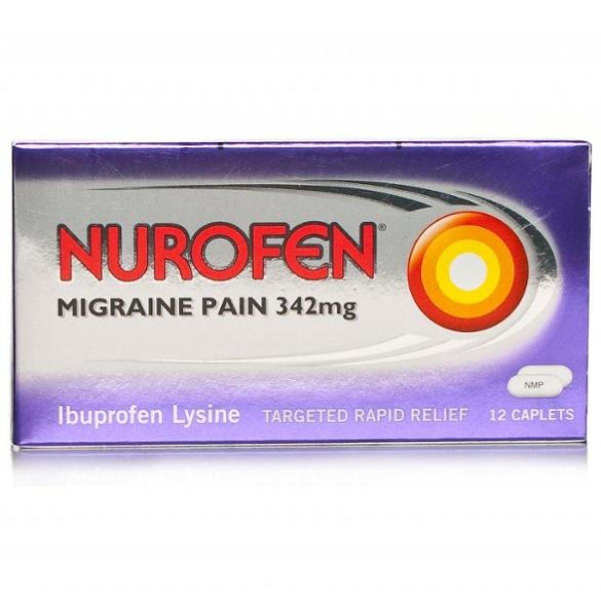 Migraine Pain 12 Caplets