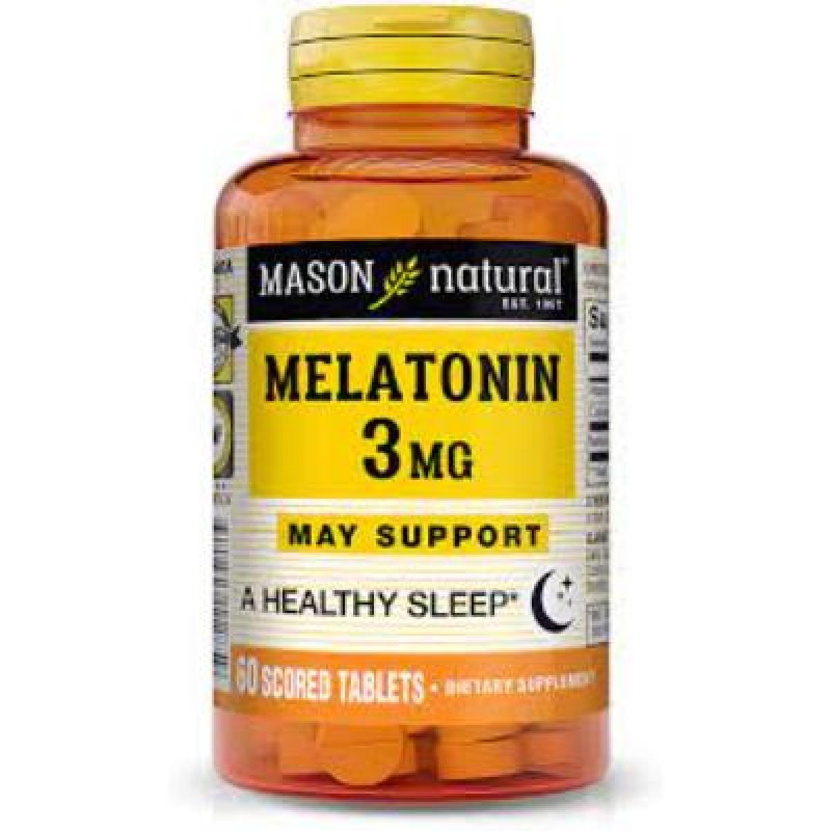 Natural Melatonin 3 mg Restful Sleep