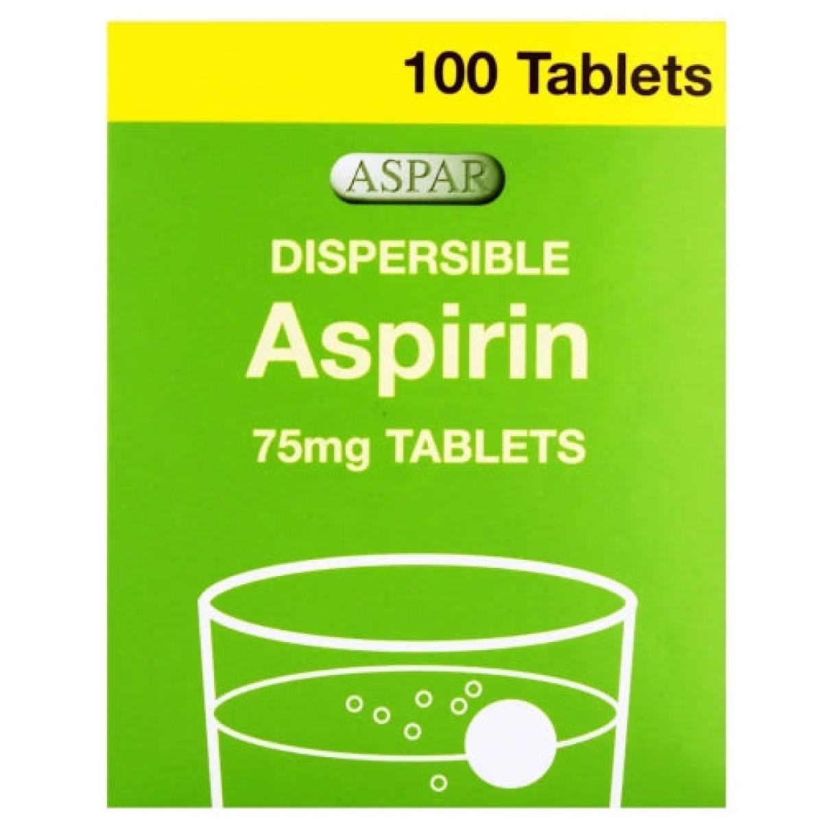 Dispersible Aspirin 75 mg