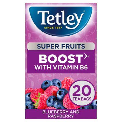 Boost Super Fruits Tea Blueberry & Raspberry