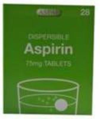 Dispersible Aspirin 75 mg